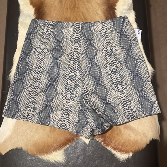 🐍🖤🔥NWT She+Sky Tran Boutique Snake Print Skort/Shorts - Picture 6 of 12
